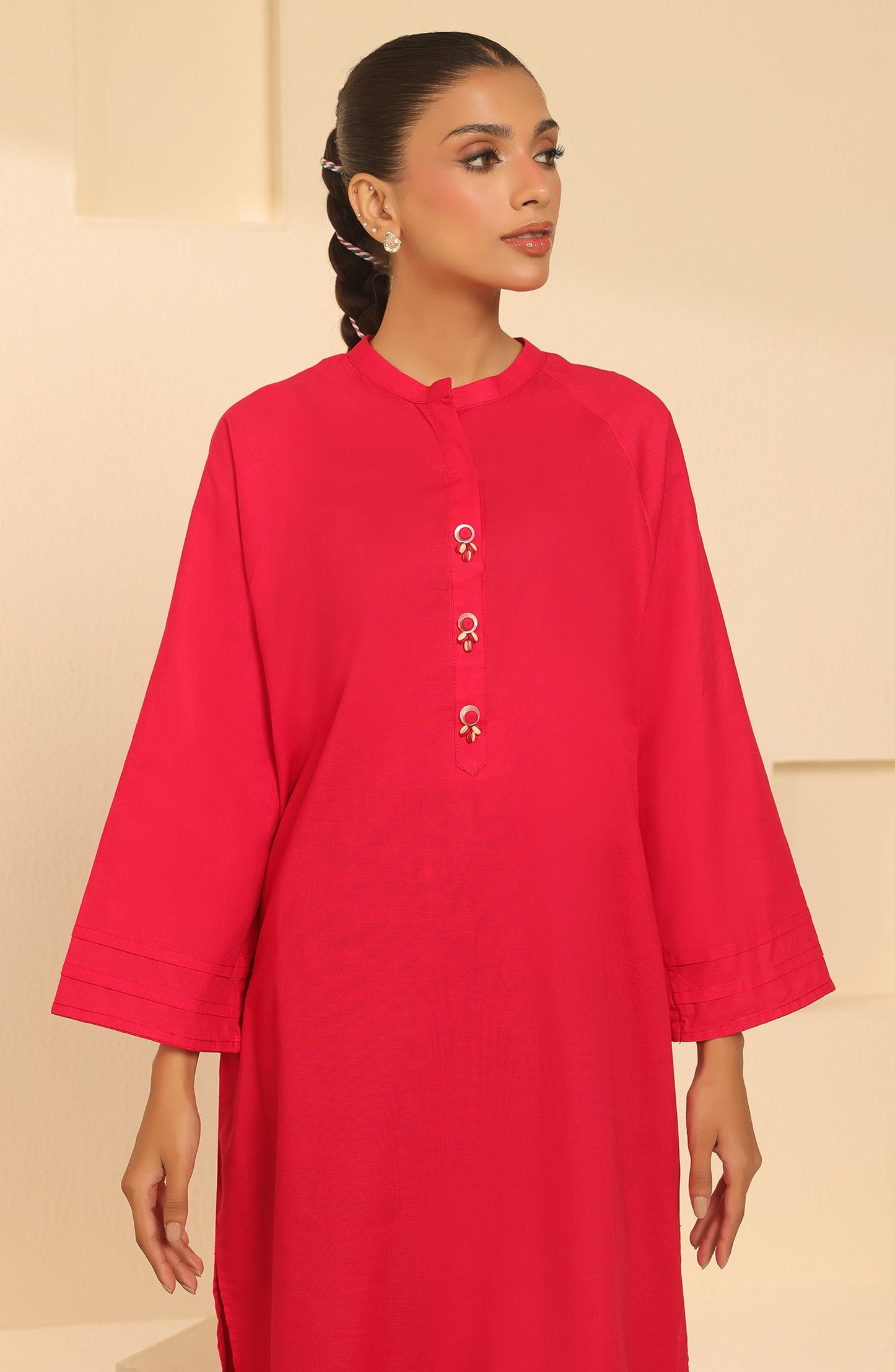 Orient - Stitched 1 Piece Plain Cambric Shirt
