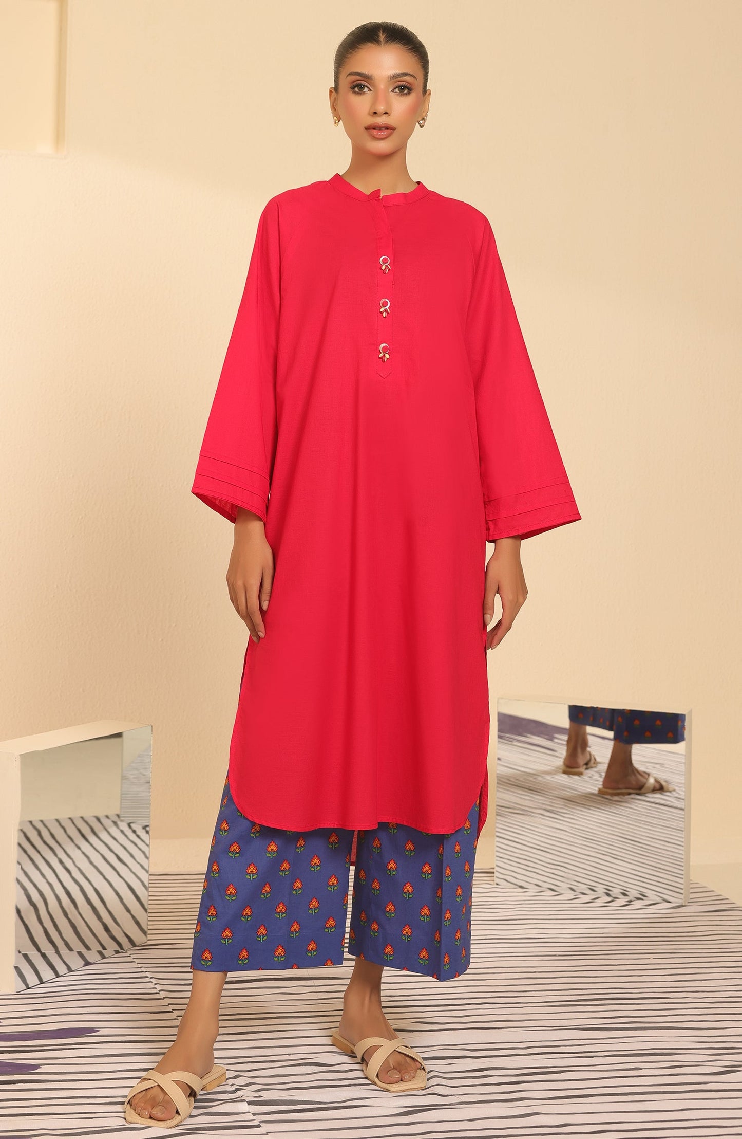 Orient - Stitched 1 Piece Plain Cambric Shirt