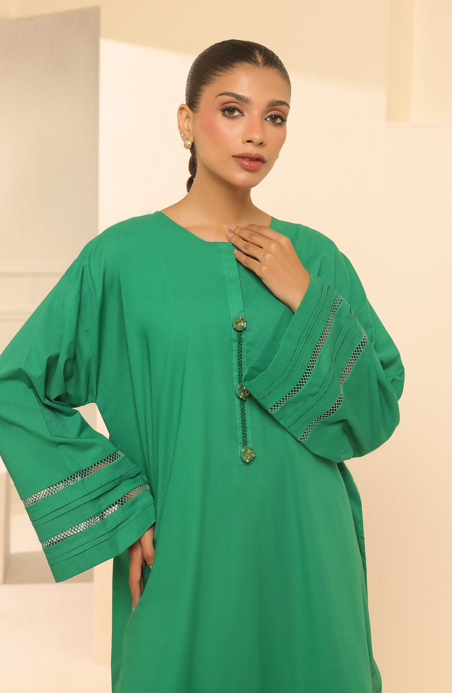 Orient - Stitched 1 Piece Plain Cambric Shirt