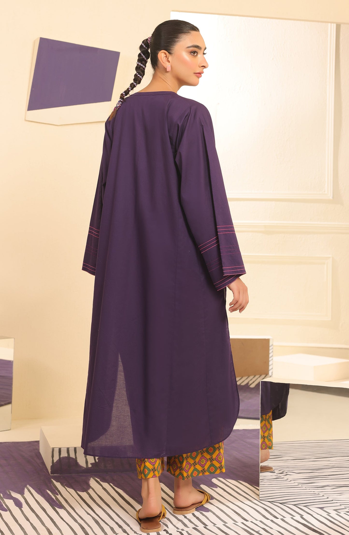 Orient - Stitched 1 Piece Plain Cambric Shirt