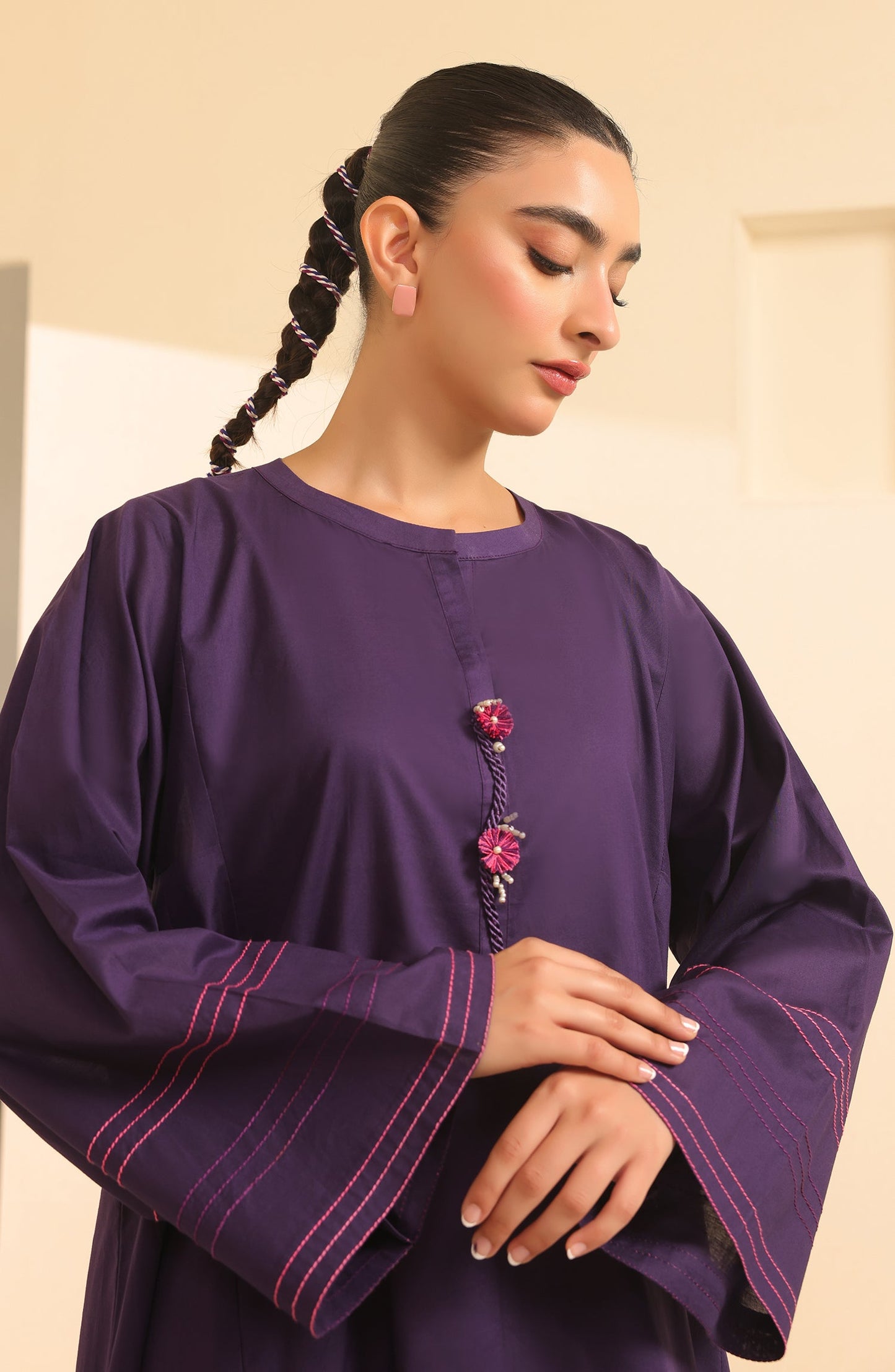 Orient - Stitched 1 Piece Plain Cambric Shirt