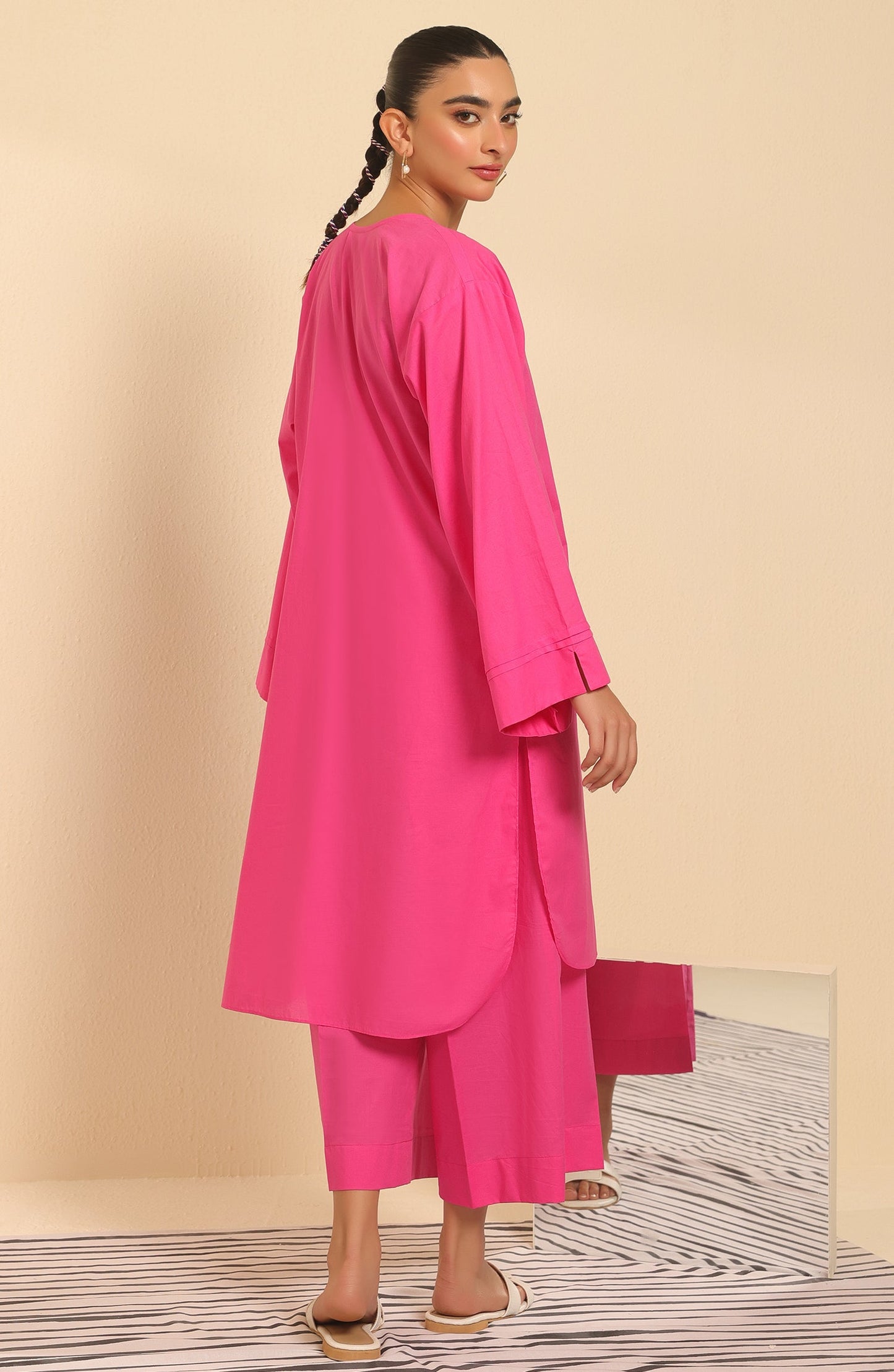 Orient - Stitched 2 Piece Plain Cambric Shirt and Cambric Pant