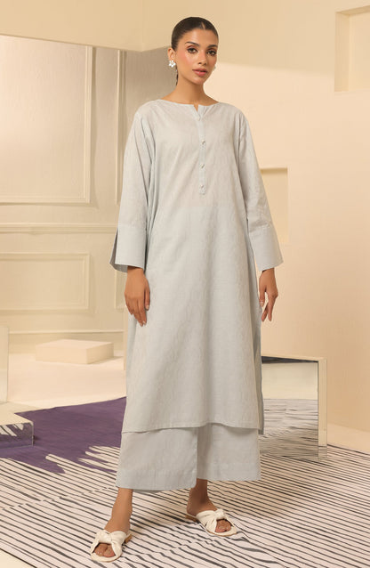 Orient - Stitched 2 Piece Plain Jacquard Shirt and Jacquard Pant