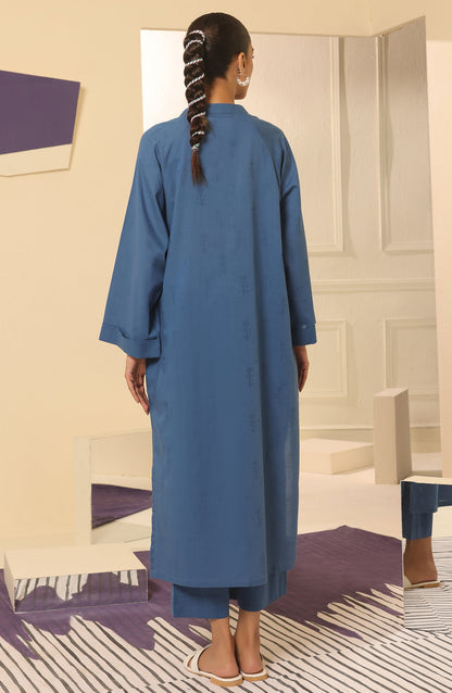Orient - Stitched 2 Piece Plain Jacquard Shirt and Jacquard Pant