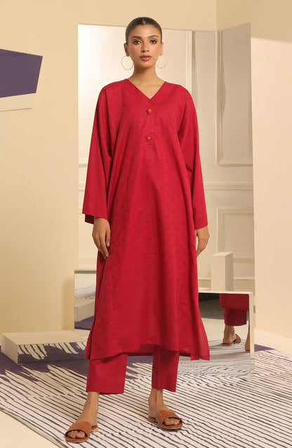 Orient - Stitched 2 Piece Plain Jacquard Shirt and Jacquard Pant
