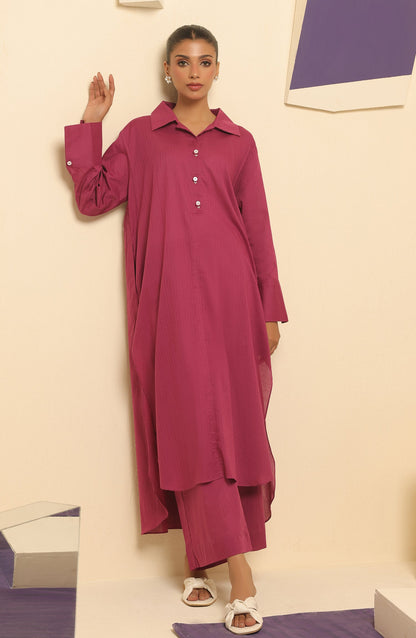 Orient - Stitched 2 Piece Plain Jacquard Shirt and Jacquard Pant
