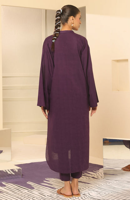 Orient - Stitched 2 Piece Plain Jacquard Shirt and Jacquard Pant