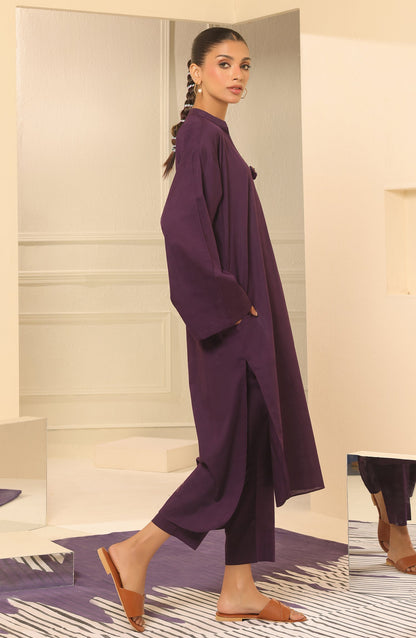 Orient - Stitched 2 Piece Plain Jacquard Shirt and Jacquard Pant
