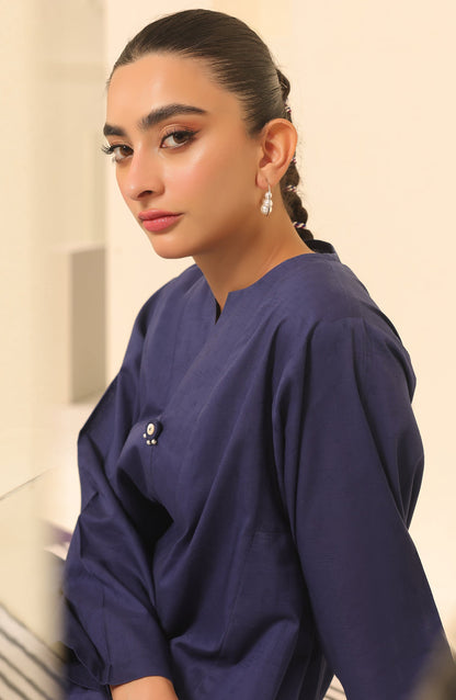 Orient - Stitched 2 Piece Plain Jacquard Shirt and Jacquard Pant