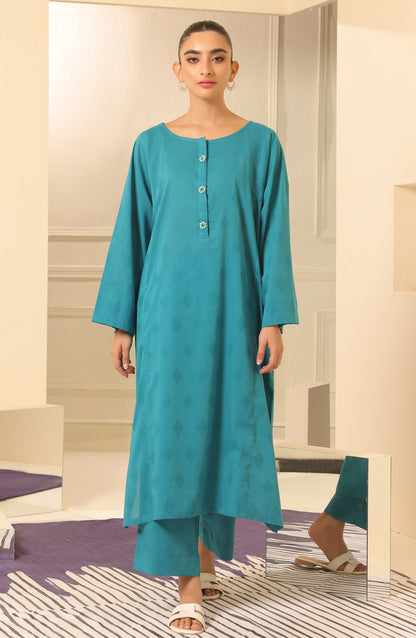 Orient - Stitched 2 Piece Plain Jacquard Shirt and Jacquard Pant