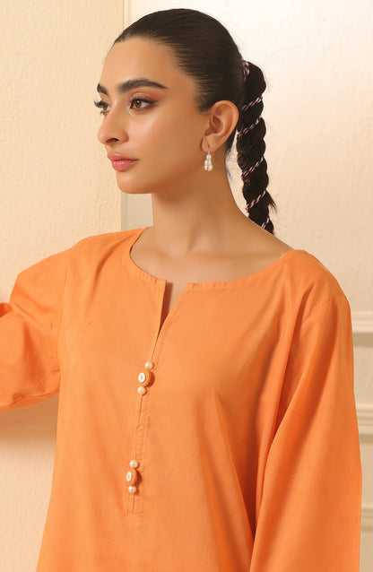 Orient - Stitched 2 Piece Plain Jacquard Shirt and Jacquard Pant