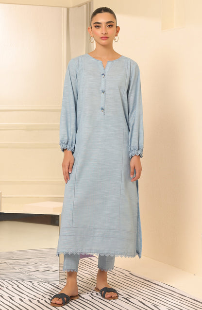Orient - Stitched 2 Piece Plain Khaddar Shirt and Khaddar Pant