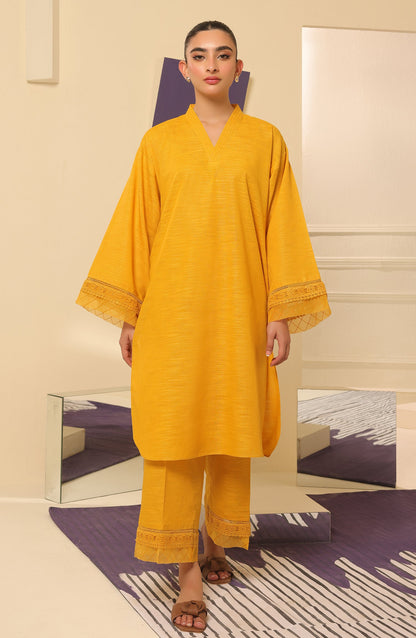 Orient - Stitched 2 Piece Plain Khaddar Shirt and Khaddar Pant
