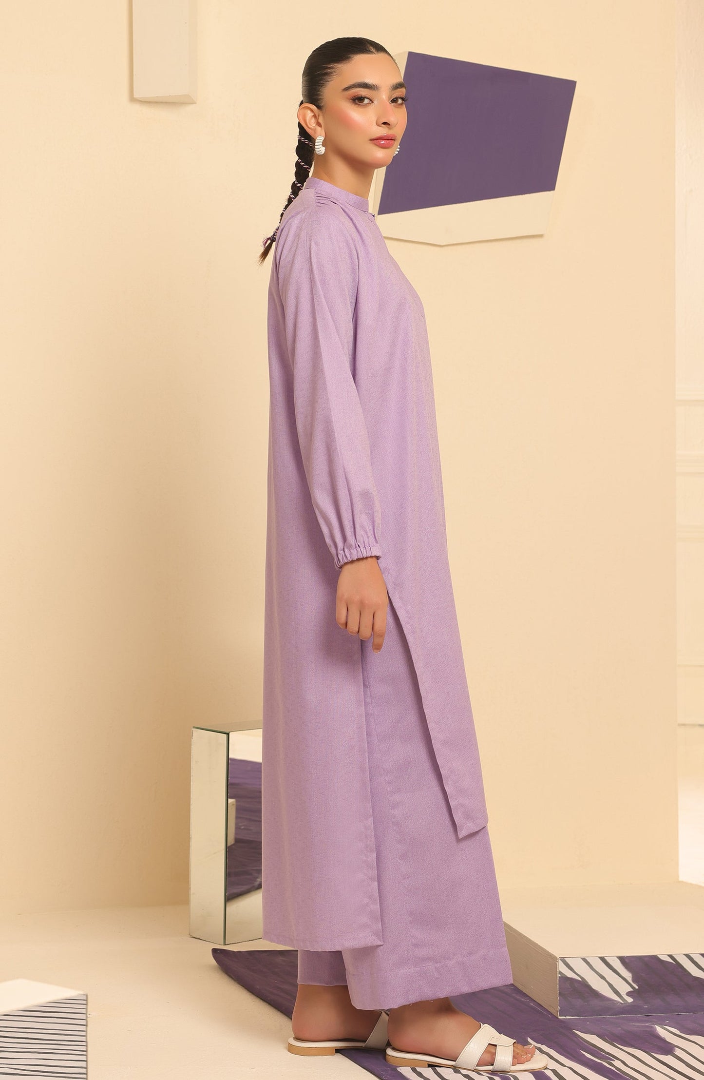 Orient - Stitched 2 Piece Plain Poly Viscose Shirt and POLY VISCOSE Pant