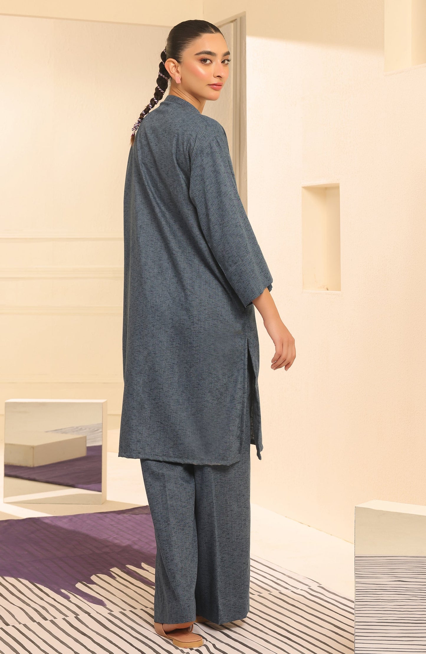 Orient - Stitched 2 Piece Plain Poly Viscose Shirt and POLY VISCOSE Pant
