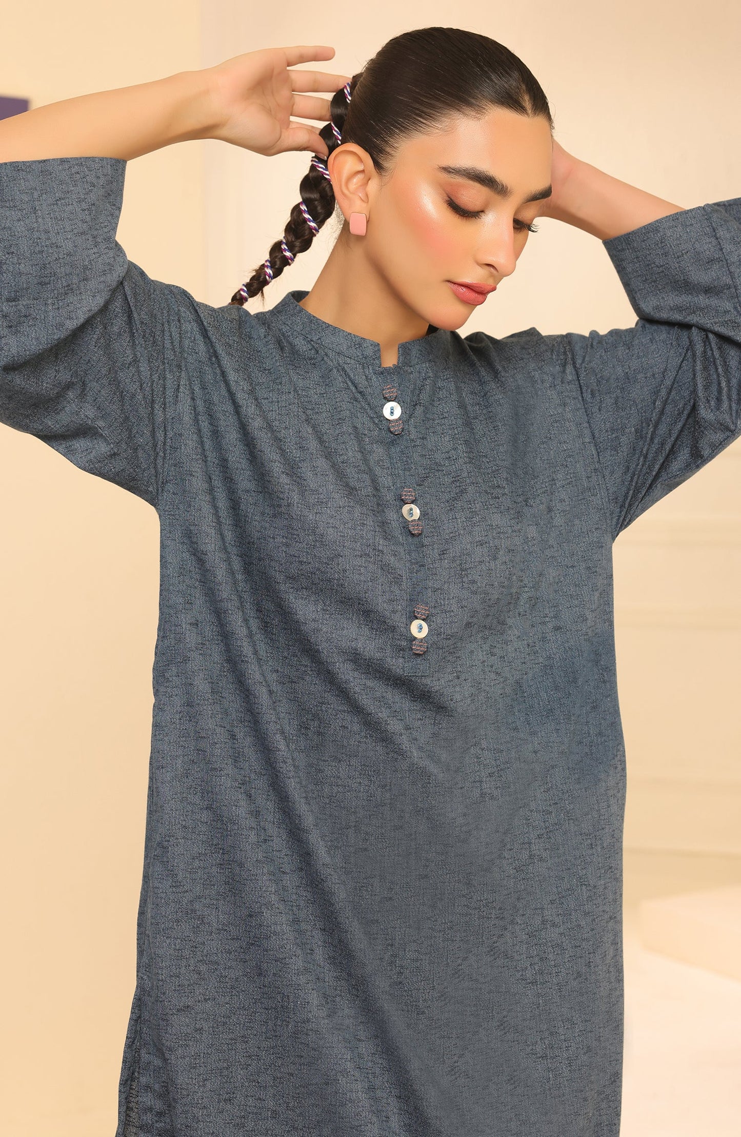 Orient - Stitched 2 Piece Plain Poly Viscose Shirt and POLY VISCOSE Pant