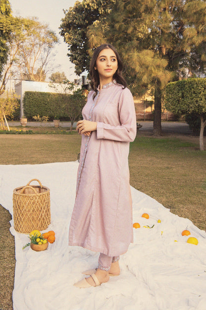 BTW - EMBROIDERED 2PCS SET