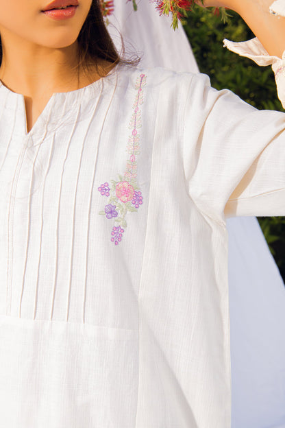 BTW - LINEAR EMBROIDERED KURTA