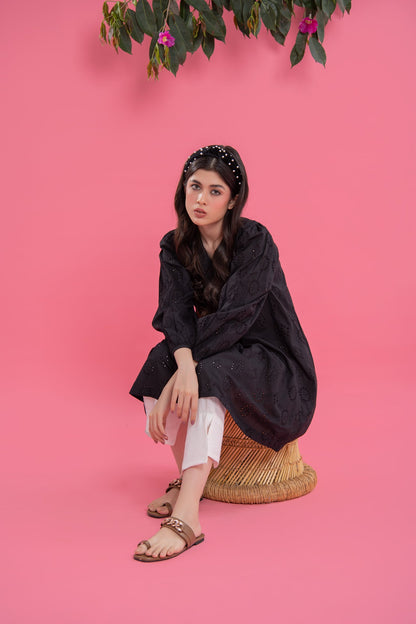 BTW - A LINE CHIKAN KARI TUNIC