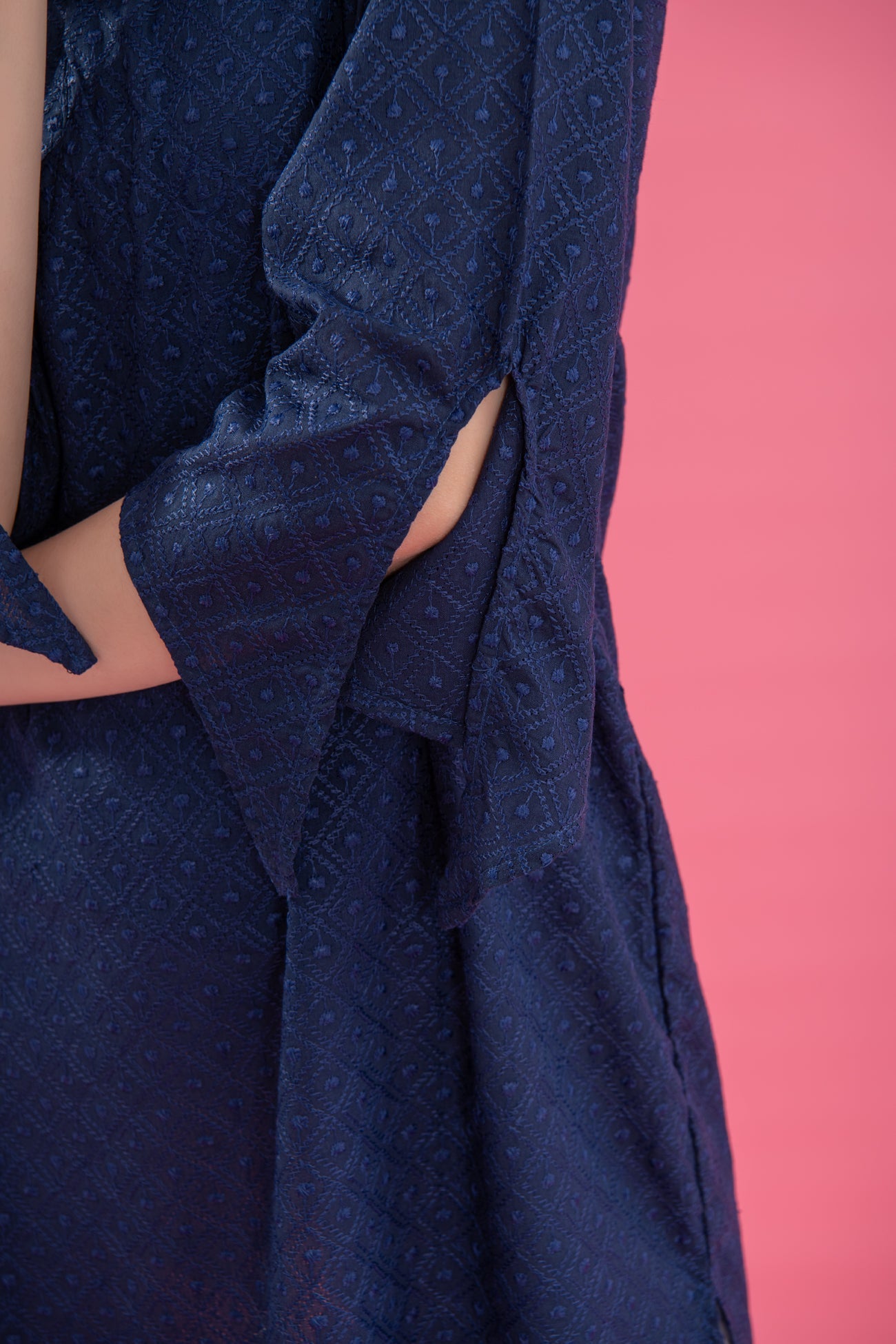 BTW - KNOTTED SLEEVE BASIC CHIKEN KARI TUNIC