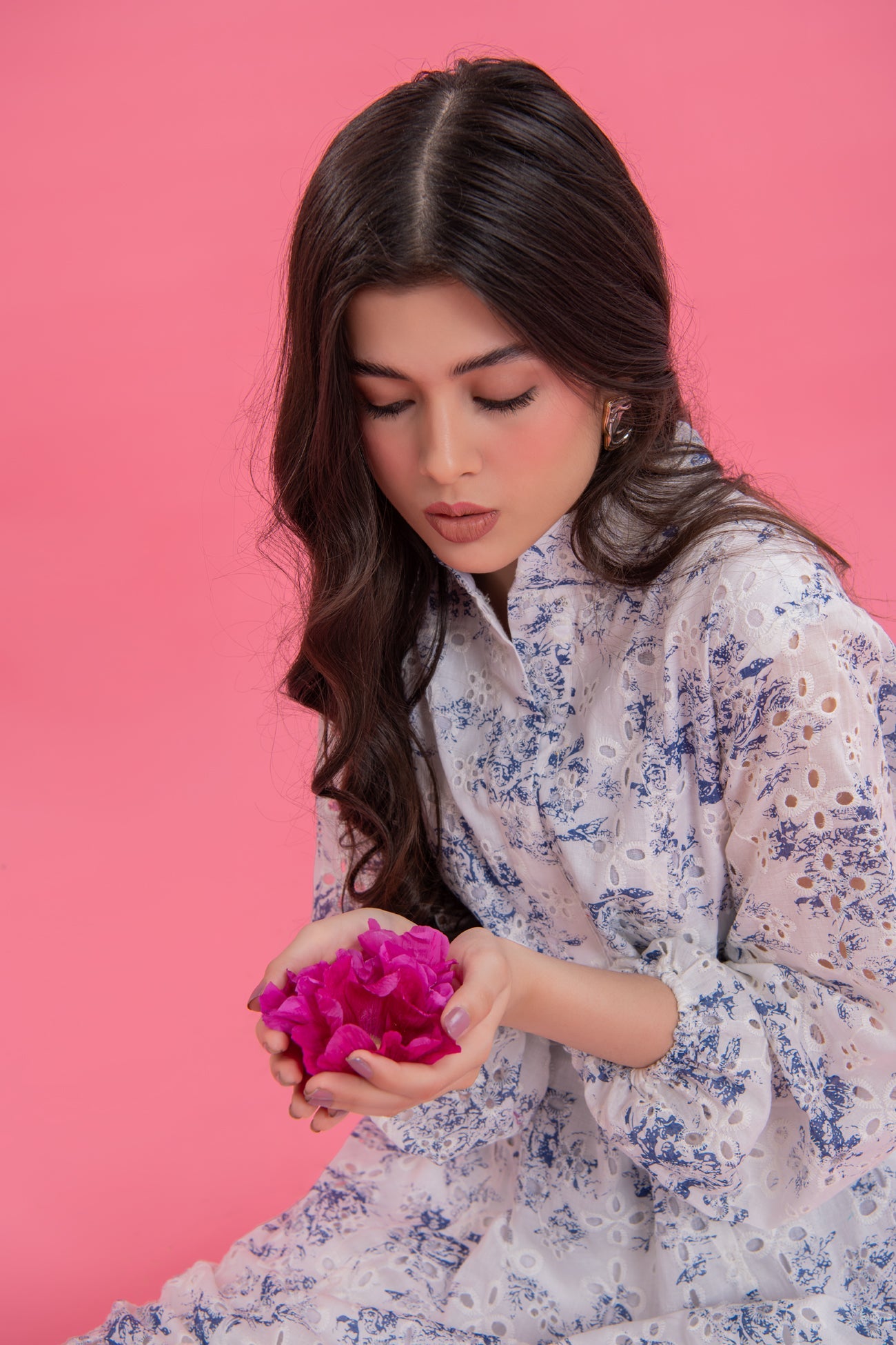 BTW - PRINT ON KARI BAGGY FIT KURTA