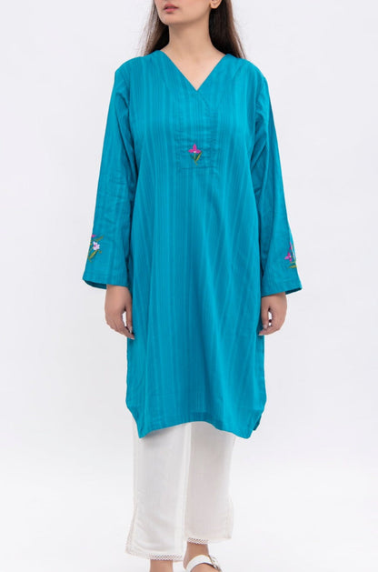 BTW - KURTA WITH EMBROIDERY DETAIL