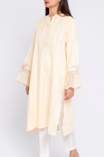 BTW - CK EMBROIDERED KURTA WITH SLEEVES