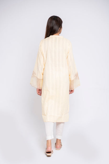 BTW - CK EMBROIDERED KURTA WITH SLEEVES