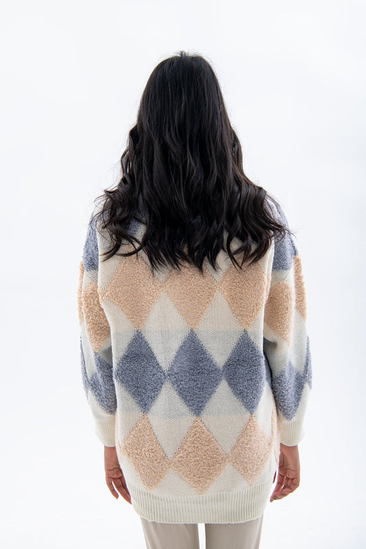 BTW - MULTICOLOR CARDIGAN