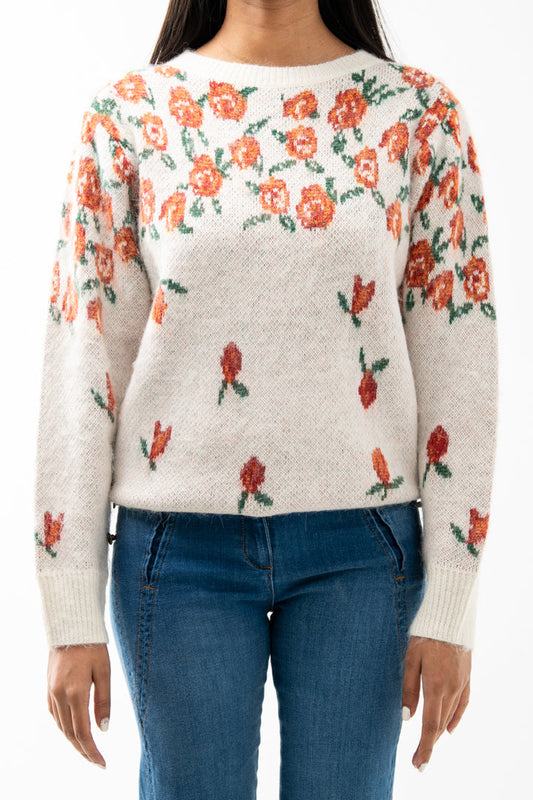 BTW - JACQUARD KNIT SWEATER