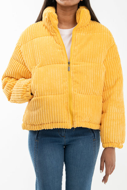 BTW - CORDUROY PUFFER JACKET