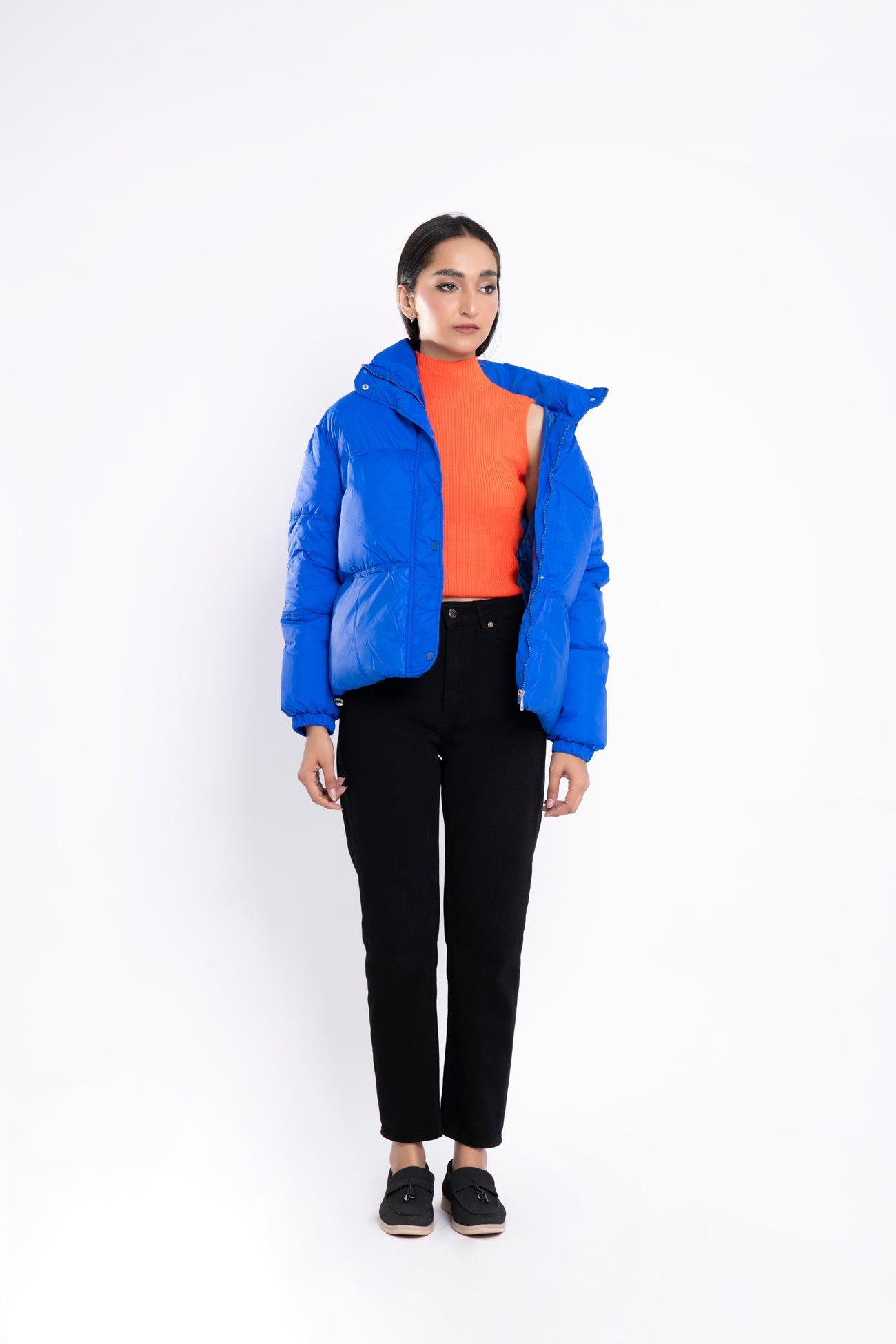 BTW - PUFFER JACKET WITH COLLAR