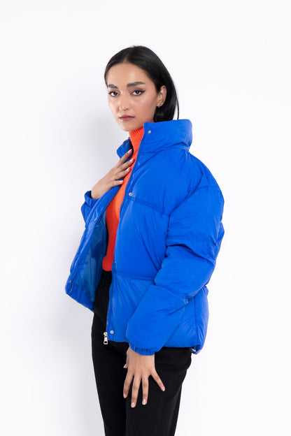 BTW - PUFFER JACKET WITH COLLAR