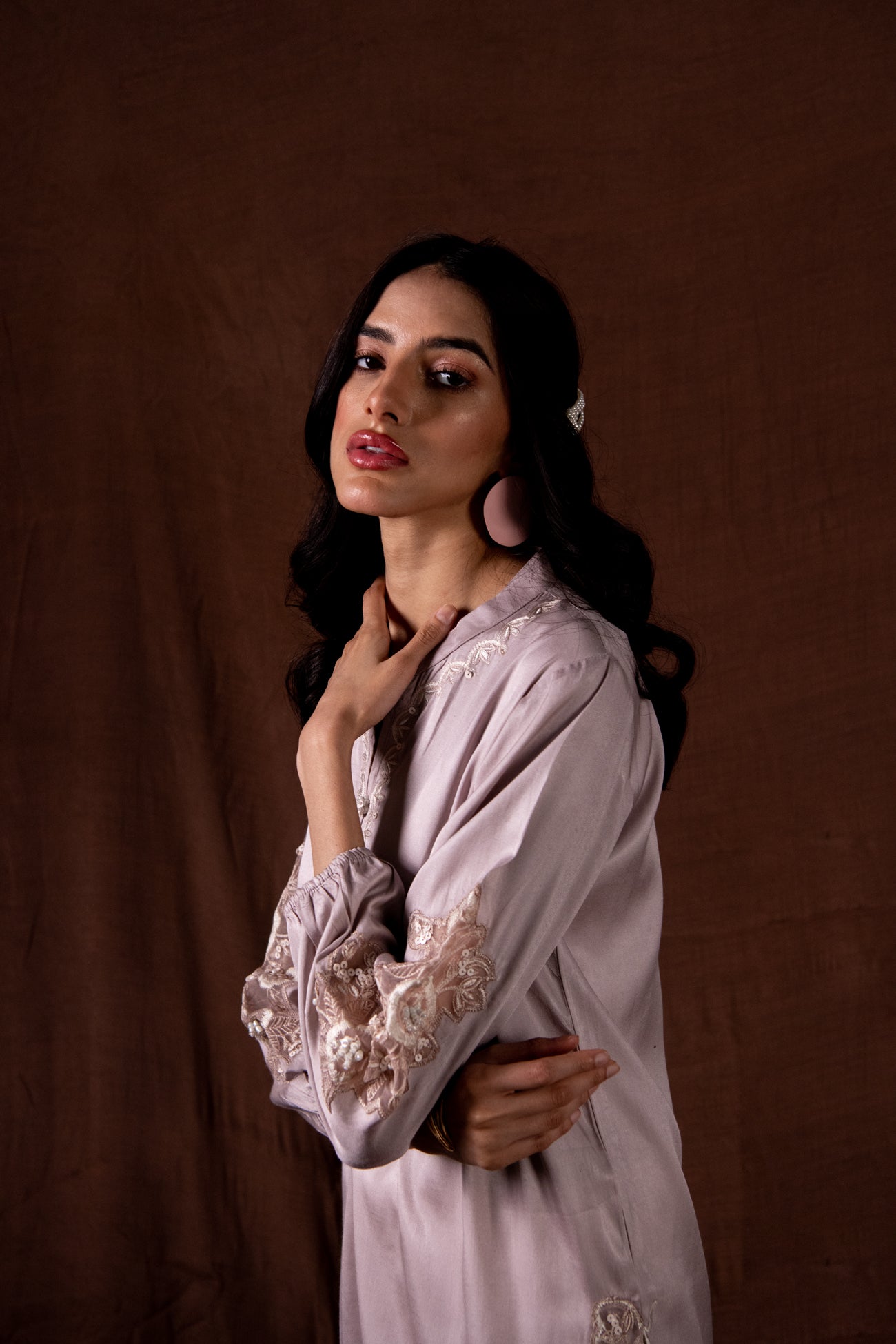 BTW - EMBELISHED  KURTA