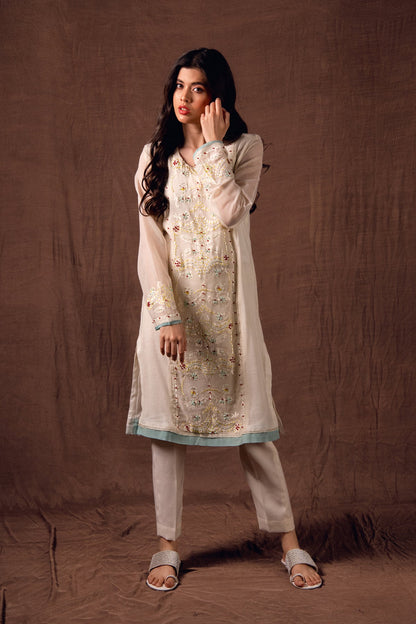 BTW - EMBROIDERED PANNEL SHIRT