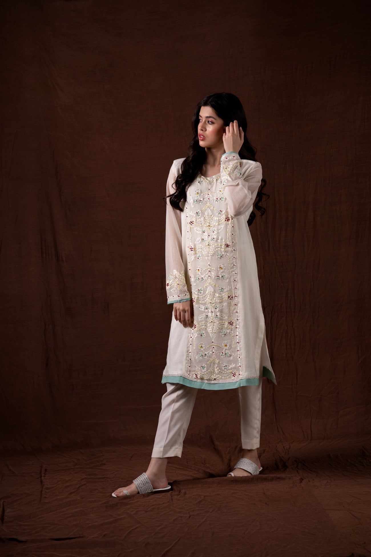 BTW - EMBROIDERED PANNEL SHIRT