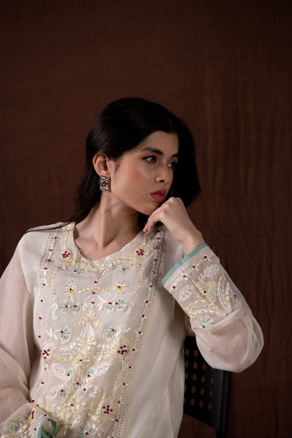 BTW - EMBROIDERED PANNEL SHIRT