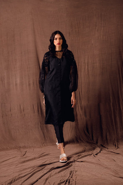 BTW - A-LINE EMBELLISHED KURTA