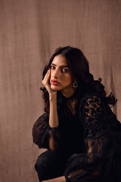 BTW - A-LINE EMBELLISHED KURTA