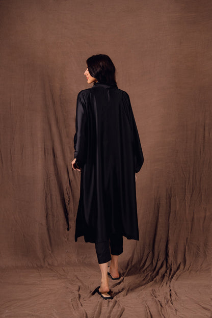 BTW - ASYMMETRIC SILK DRESS