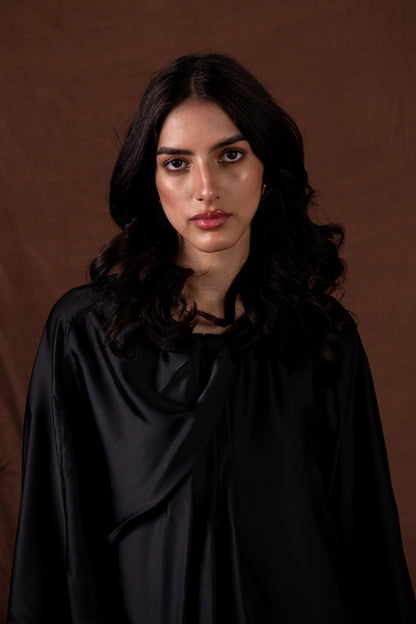 BTW - ASYMMETRIC SILK DRESS