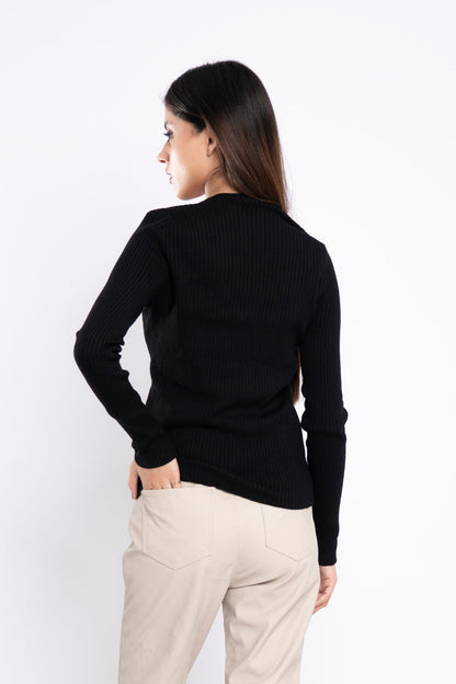 BTW - RIB KNIT SWEATER