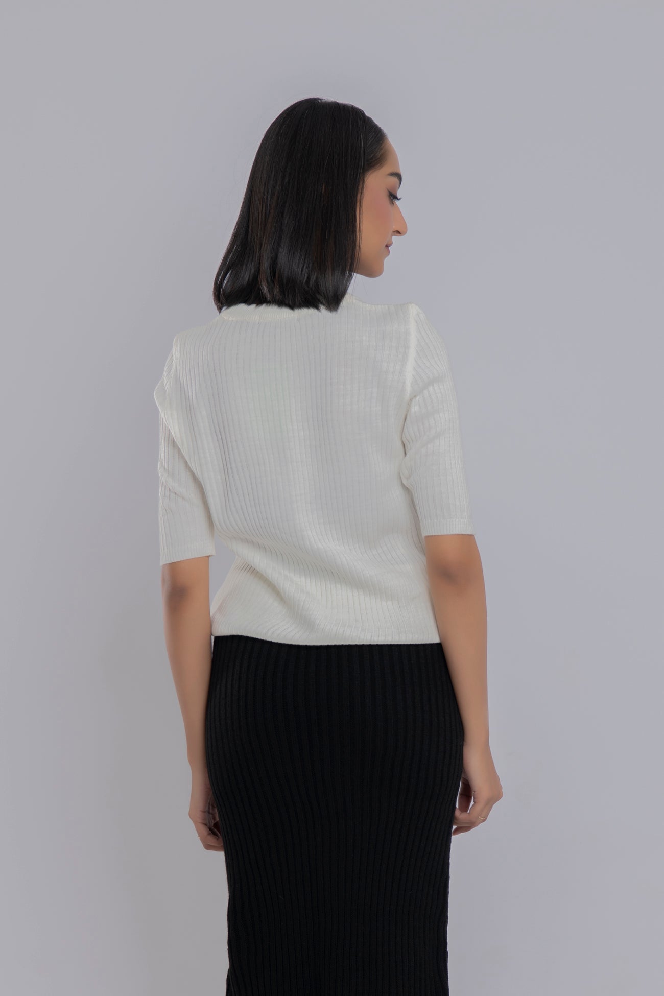 BTW - RIB KNIT SWEATER