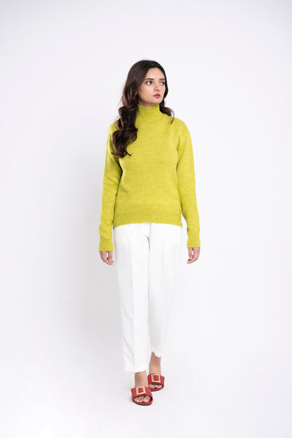 BTW - RIB KNIT LONG SWEATER