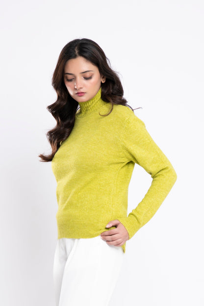 BTW - RIB KNIT LONG SWEATER