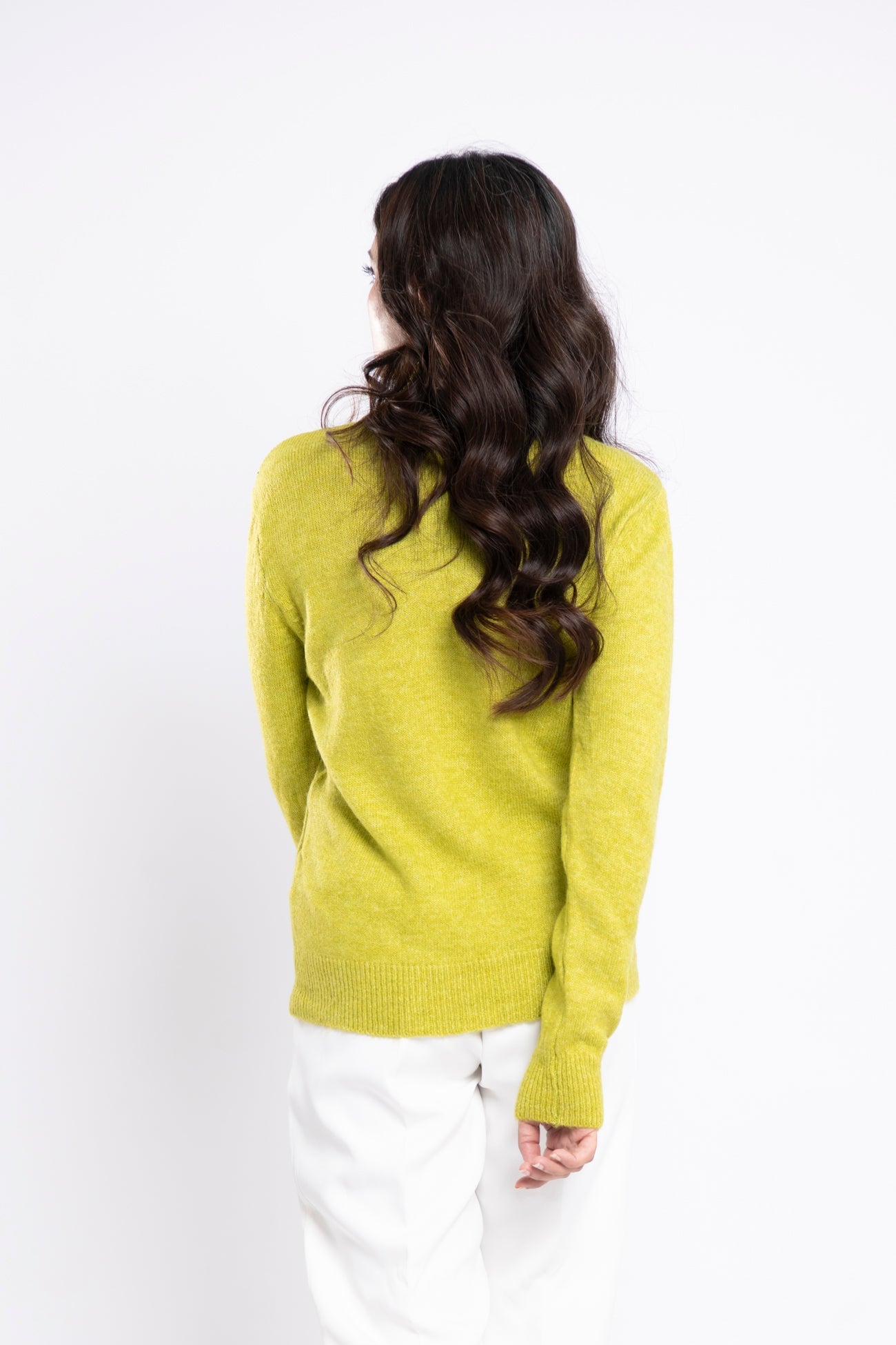 BTW - RIB KNIT LONG SWEATER