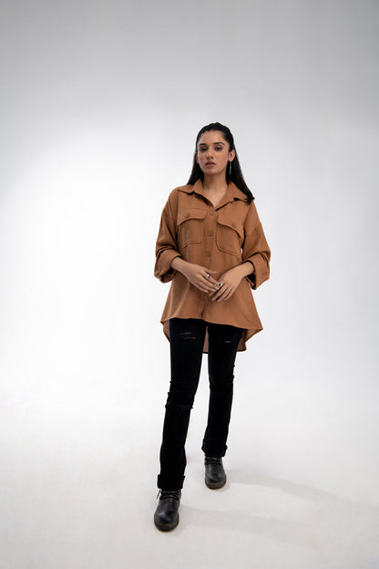 BTW - PATCH POCKET BUTTON DOWN