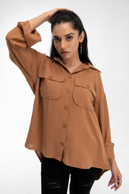 BTW - PATCH POCKET BUTTON DOWN