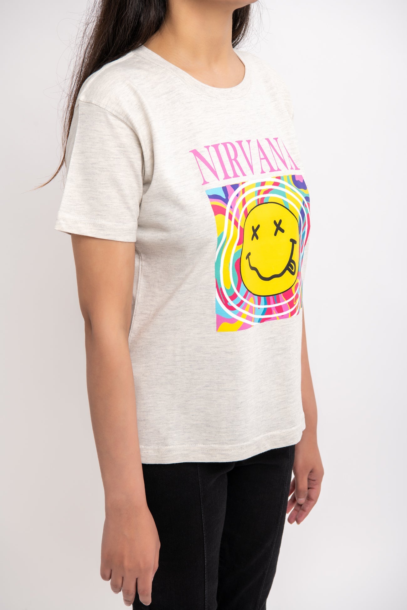 BTW - WHITE GRAPHIC T-SHIRT