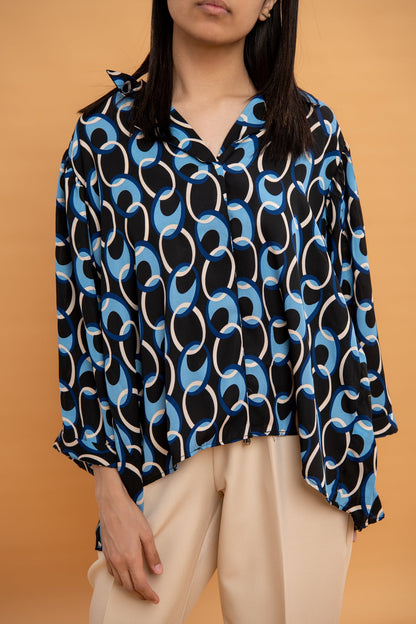 BTW - PRINTED BUTTON SHIRT